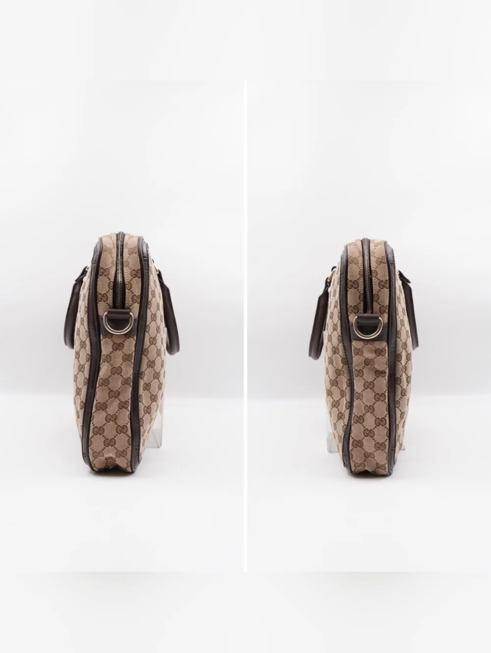 CH46 ❤️ GUCCI GG Monogram Web Briefcase